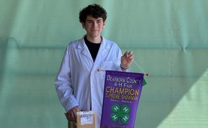 Image of Bryson from Indiana Connections Academy. 