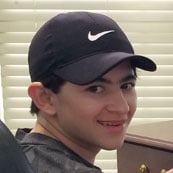 Carson smiling
