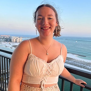 Jessica smiling