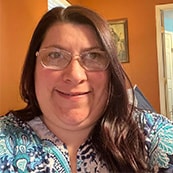 Lisa smiling