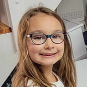 Juliet smiling